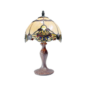 Tiffany Style "Benita Beige" Table Lamp