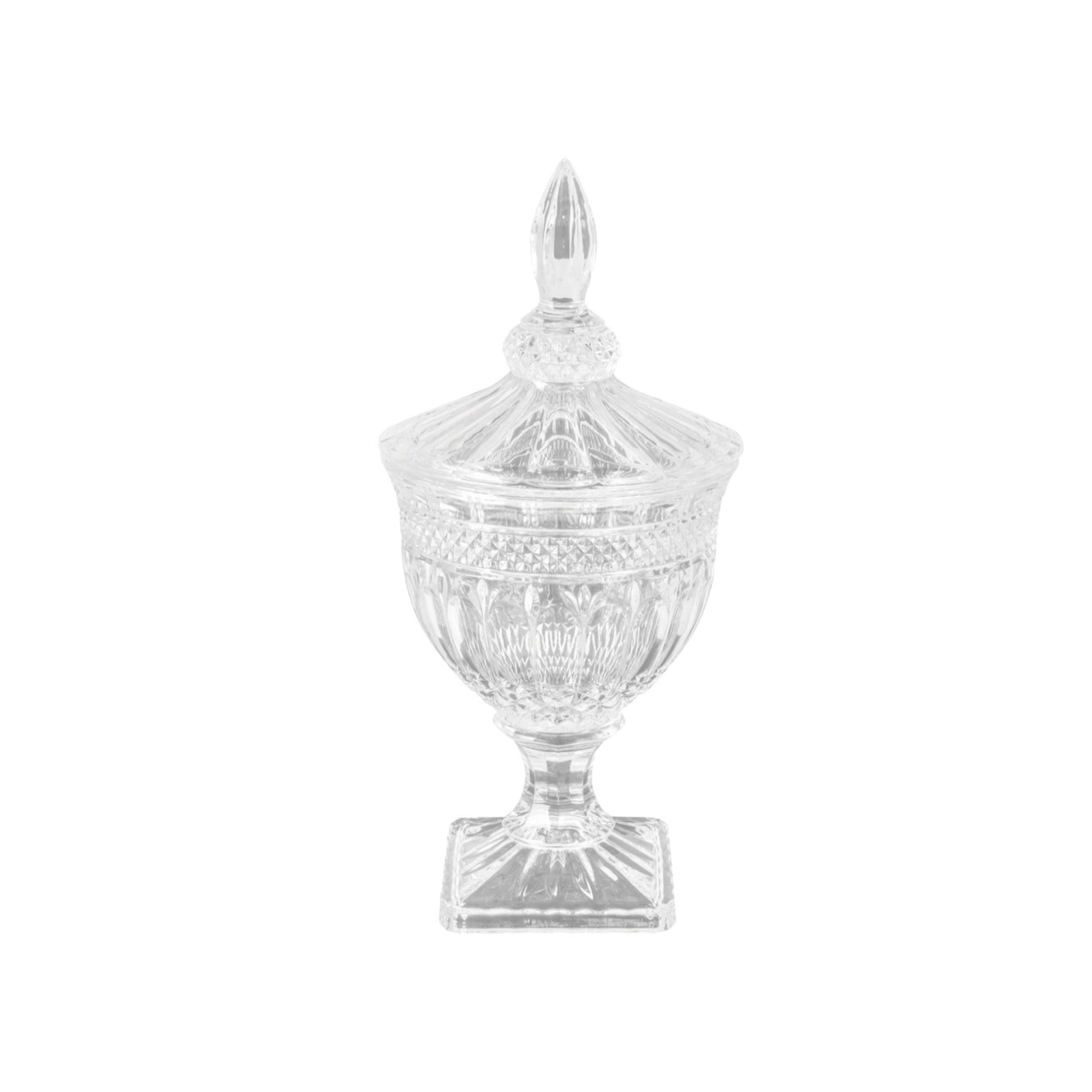 Versailles Cut Glass Lidded Urn